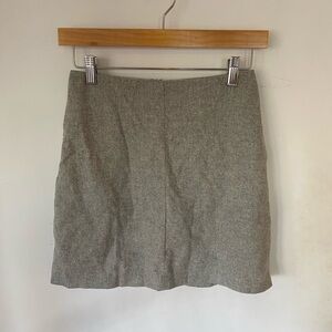 Wilfred Gray Mini Skirt